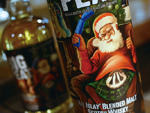 クリスマス限定企画！クリスマスラベルのウイスキー！ ショット500円