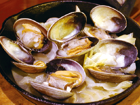 春キャベツとあさりバター   800円