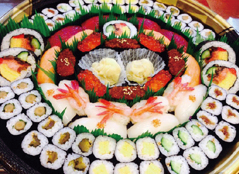 お持ち帰り用セット４〜５人前 5,000円〜（要予約）