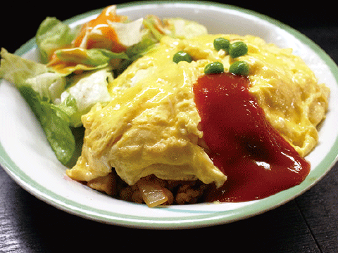 ワンコインオムライス定食 ７月限定特別価格500円